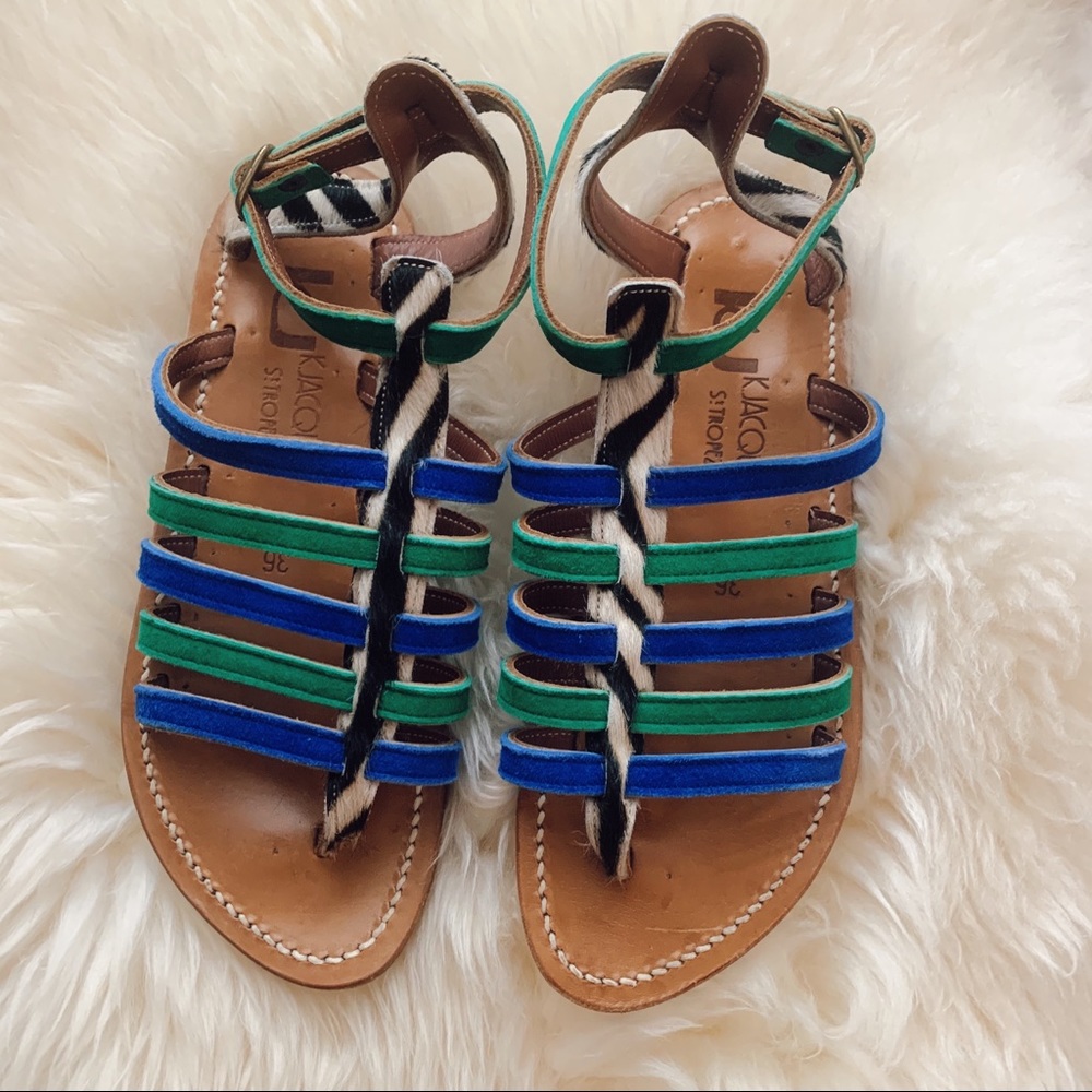 K Jacques Gladiator Sandals